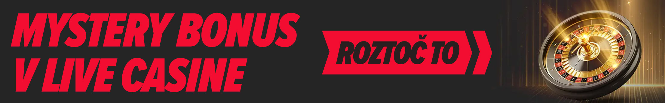 LIVE Casino bonusy – adrenalín, zábava a extra výhry! - Mystery bonus    