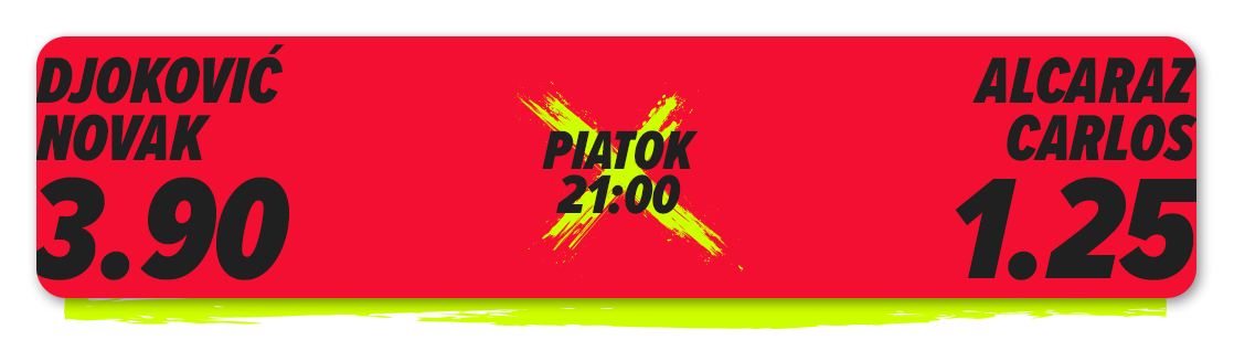 US Open Djoković vs. Alcaraz - semifinále plné emócií