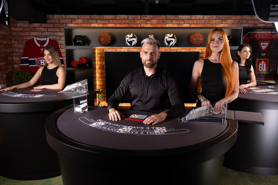 Nové DOXXbet LIVE Casino: otvárame mužskú noru - Dedikované stoly
