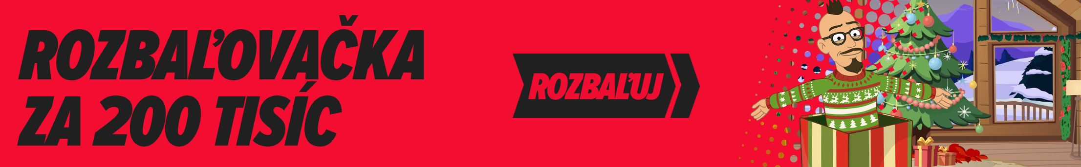 DOXXbet Vianočná rozbaľovačka